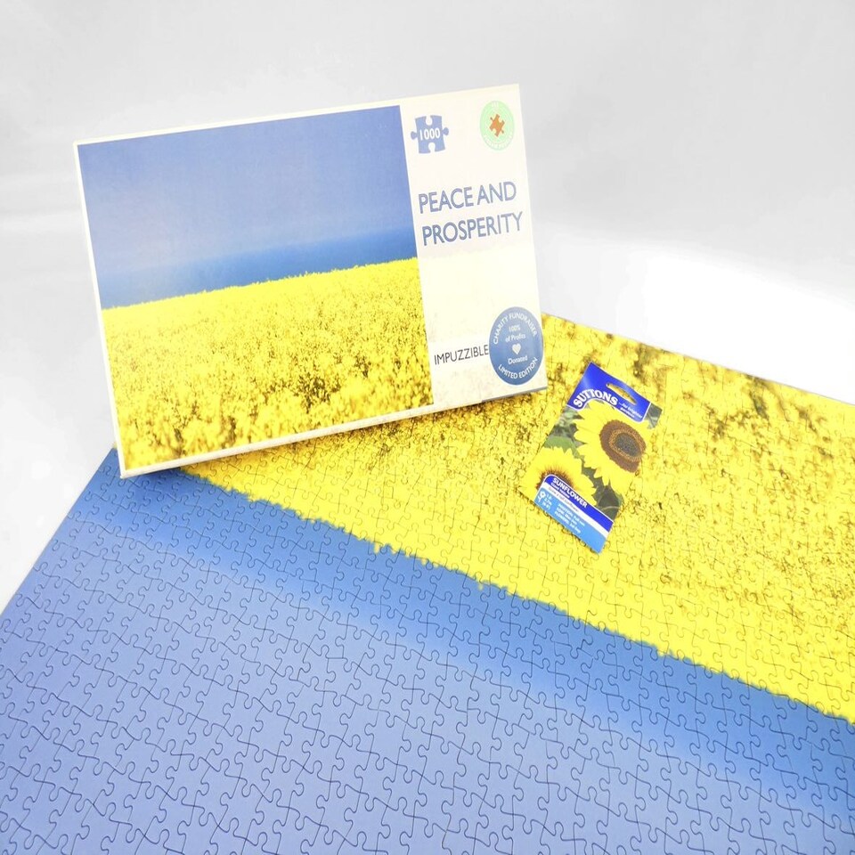 image 1 of Peace and Prosperity- Impuzzible 1000 Piece Jigsaw puzzle