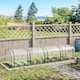 image 7 of Outsunny Tunnel Greenhouse Steel Frame for Garden w/ Zipper Doors