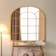 image 1 of The Arcus - Gold Framed Arched Window Leaner/Wall Mirror 47" X 31" (120x80CM) Suitable for Inside and Outside! Gold