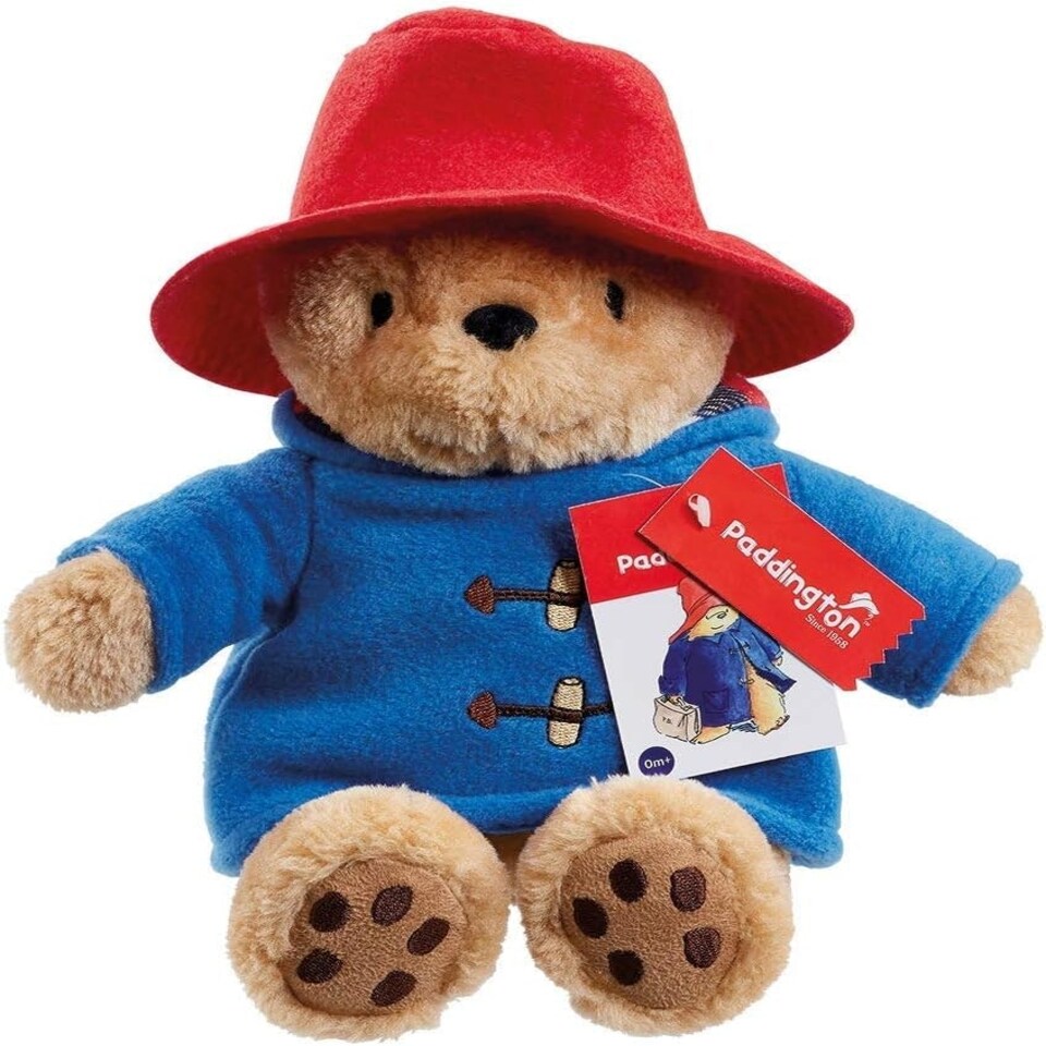 image 1 of Small Classic Cuddly Paddington Bear – Soft Toy with Hat & Coat