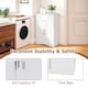 image 4 of COSTWAY Floor Storage Cabinet Buffet Sideboard with Drawer-White