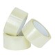 image 1 of 144 Rolls of Clear Low Noise Tape 50mm X 66m Strong Sticky Packaging Parcel Tapes
