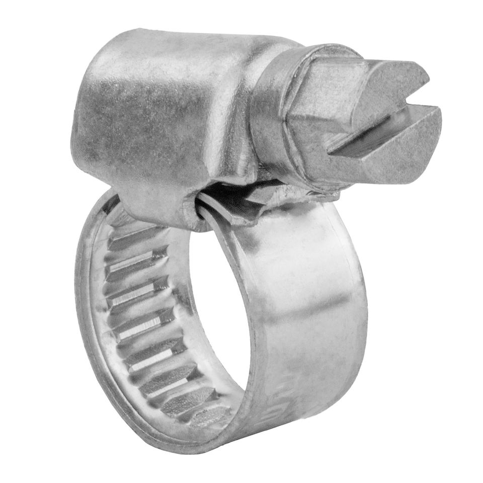 image 1 of KCT Universal 8-12mm Stanless Steel Clips for Hose Pipe - 20 Pack
