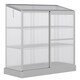 image 1 of Outsunny 4x2ft 3-Tier Greenhouse Outdoor Plant Grow Aluminium Frame w Roof Door