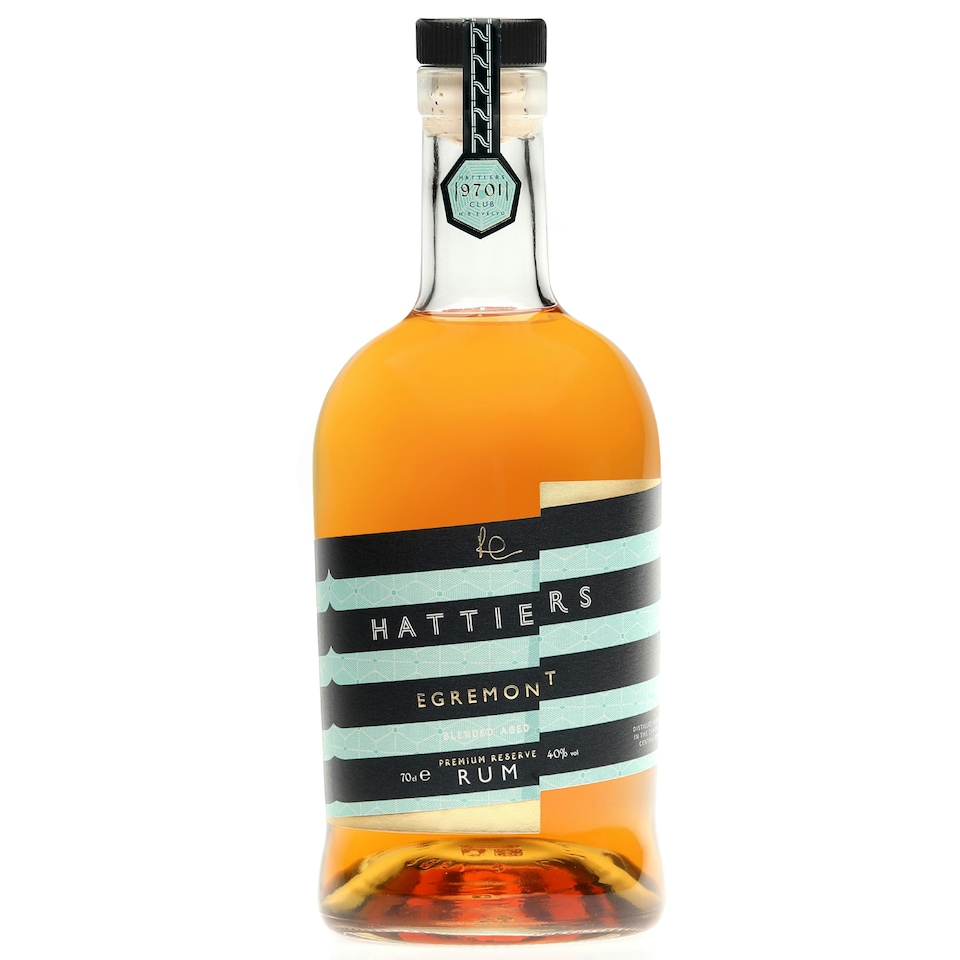 Hattiers Egremont Premium Reserve Rum 70cl 40% ABV
