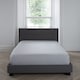 image 2 of Serene Plain Dyed Fitted Bed Sheet Silver