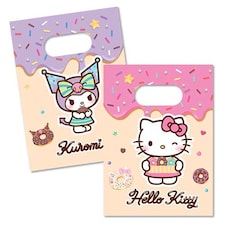 Hello Kitty & Kuromi Paper Party Bags - Pack of 4