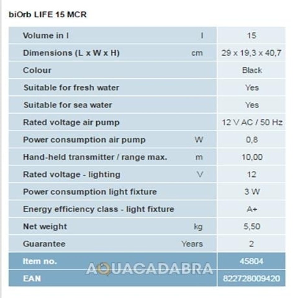 image 1 of biOrb Life Portrait 15 MCR Tanks N/A