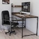 image 2 of Vida Designs Morton Office Chair Computer Desk Table Chair, Black