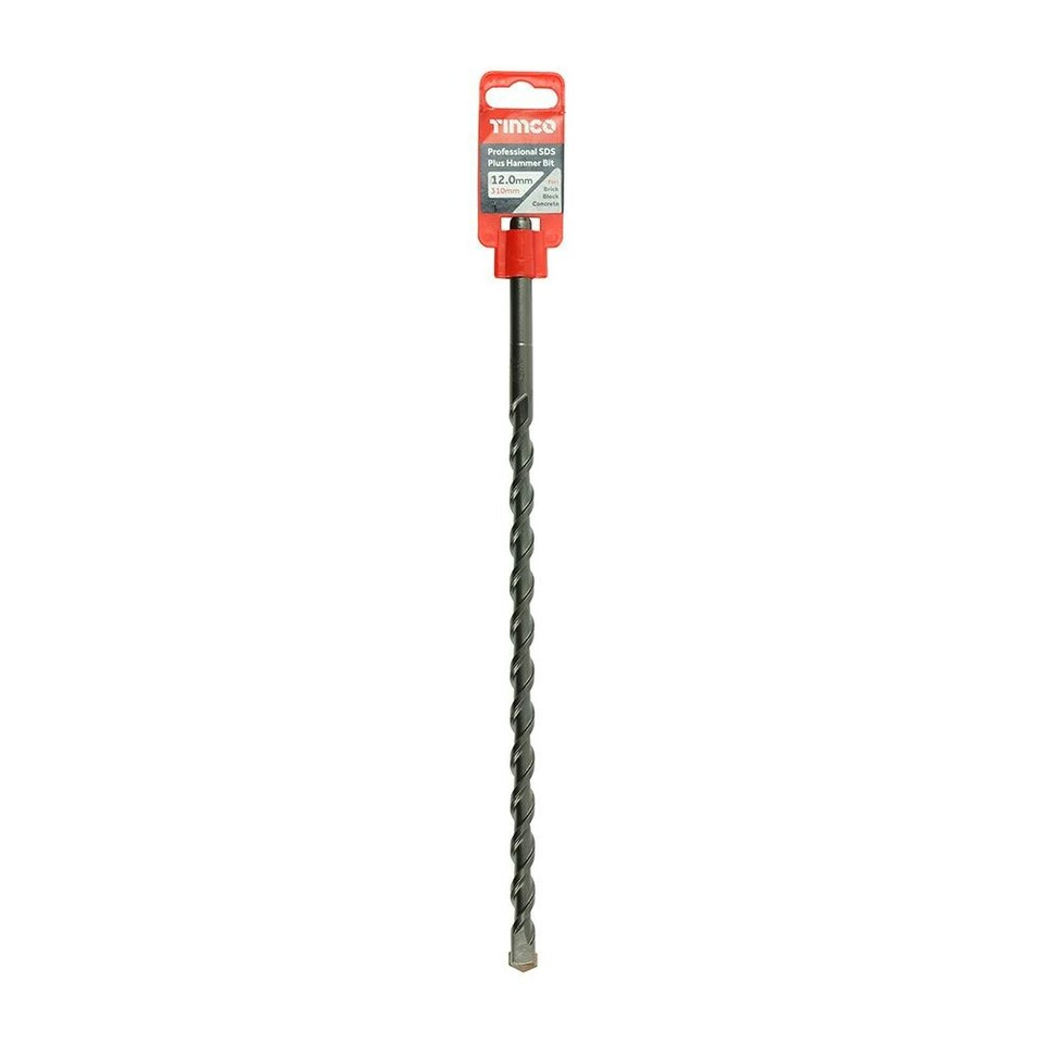 image 1 of Timco - Professional SDS Plus Hammer Bit (Size 12.0 x 310 - 1 Each)