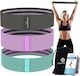 image 3 of Desire Deluxe Resistance Bands Set for Men and Women, Premium Exercise Pack of 3 Different Resistance Levels Loops Band for Home, Gym, Long Exercise Workout – Great Fitness Equipment for Training