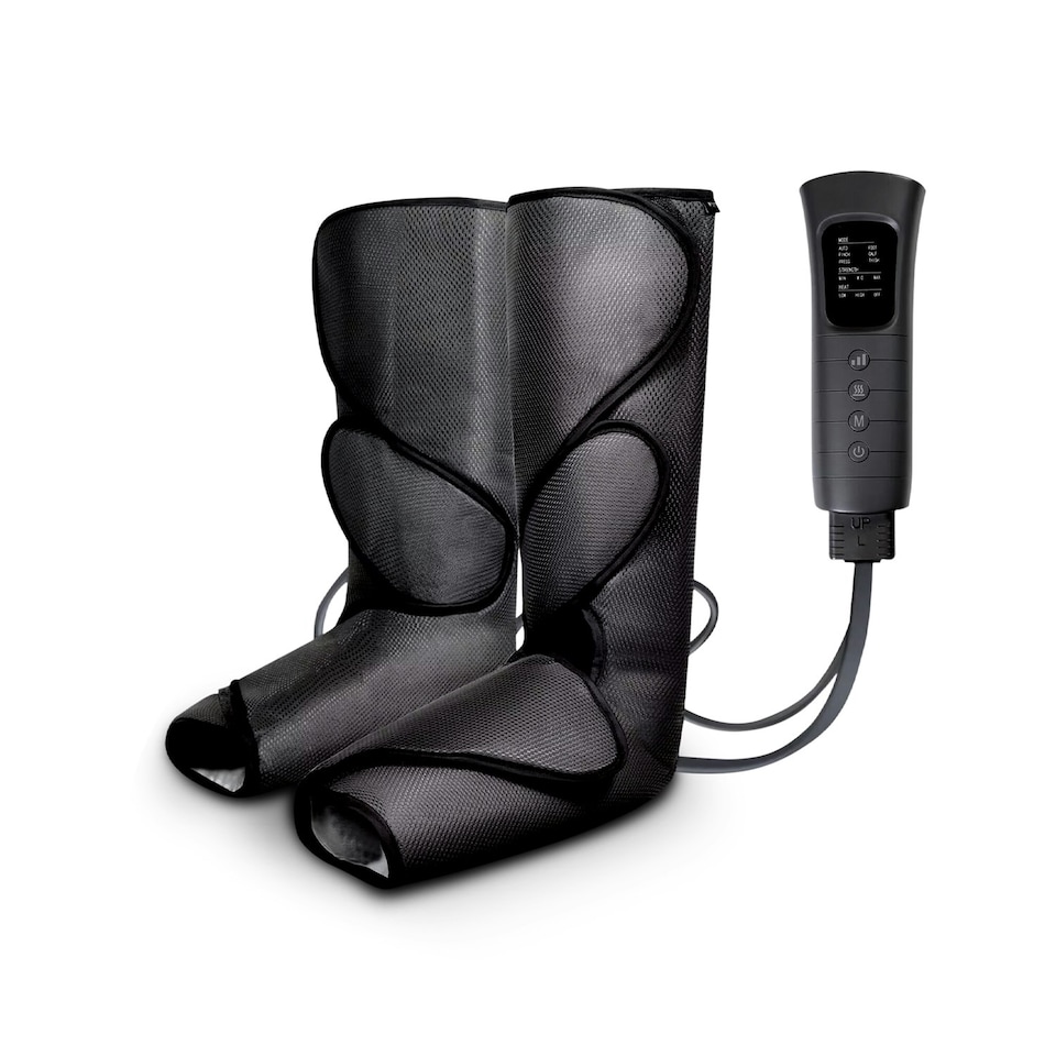 image 1 of GEEPAS Leg Massager with Air Compression,  Black