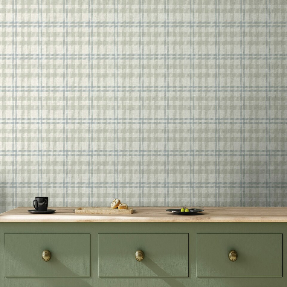 image 1 of Arthouse Countryside Check Natural