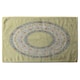 image 1 of Yellow Circle Ornament. Round Frame (Kitchen Towel)
