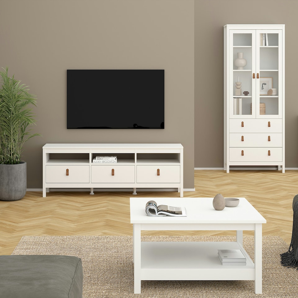 image 1 of Barcelona Coffee Table in White