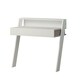 image 3 of Cowork Modern Desk White Wall Mounted With Drawer 94cm Wide White