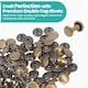 image 4 of 7mm Double Cap Rivets, Tubular Metal Studs for DIY Projects - 100pcs