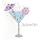 image 2 of Its Cocktail Time! Birthday Card Second Nature Pearl