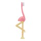 image 3 of Dr Brown's Toddler Toothbrush Flamingo Design 1-4 Years