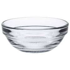 Duralex Lys Stacking Glass Cooking / Ingredients / Food Bowl - 7.5cm | Clear | Clear