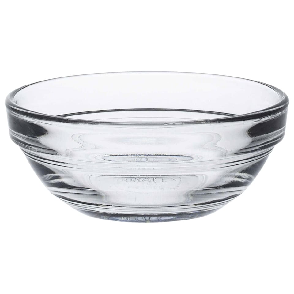 image 1 of Duralex Lys Stacking Glass Cooking / Ingredients / Food Bowl - 7.5cm | Clear | Clear