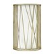 image 1 of Nest 1 Light Indoor Wall Light Silver Leaf, E27