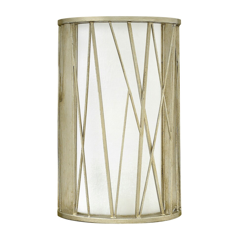 image 1 of Nest 1 Light Indoor Wall Light Silver Leaf, E27