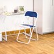image 4 of Harbour Housewares Harbour Housewares Coloured Padded Folding Chairs  - 44cm - Multi - Pack of 6 | Multi | Multi