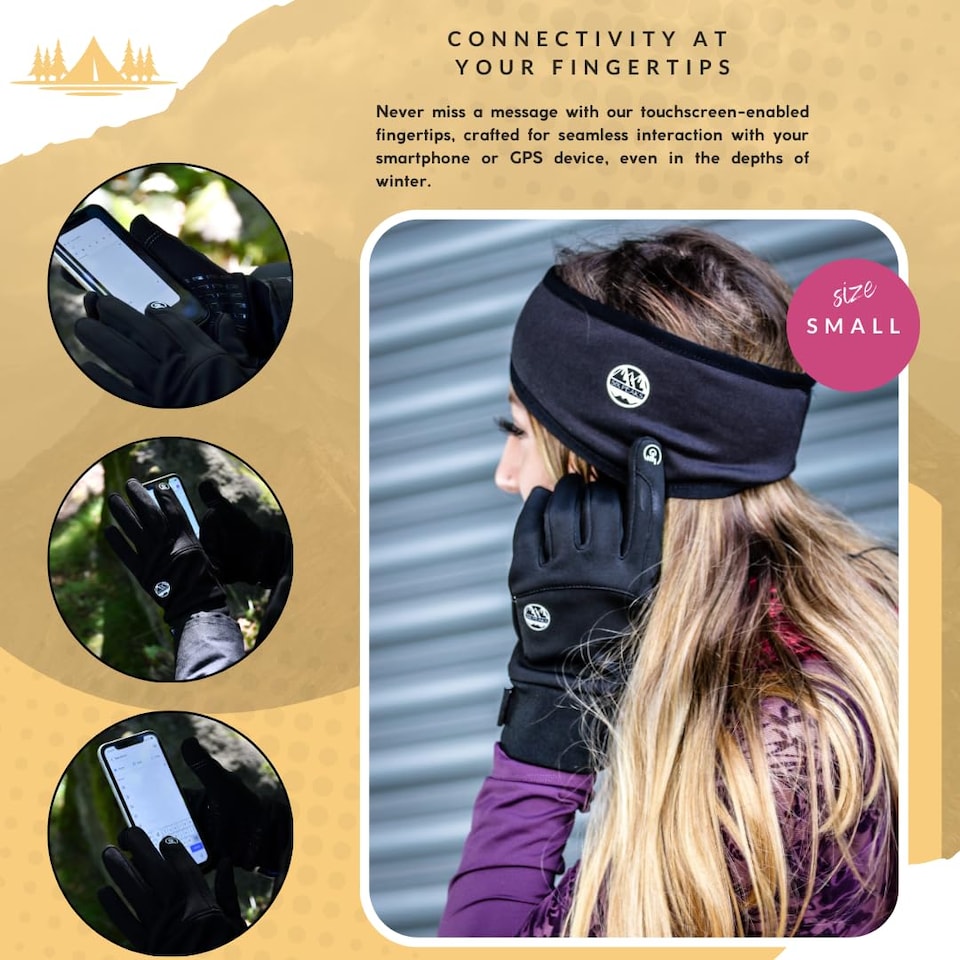 image 1 of Six Peaks Winter Thermal Gloves