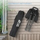 image 4 of Get Fit Set of 2 Moon Camping Chairs - Outdoor Folding Chair With Magazine Pocket, Cup Holder & Carry Bag Weight Capacity of 130kg