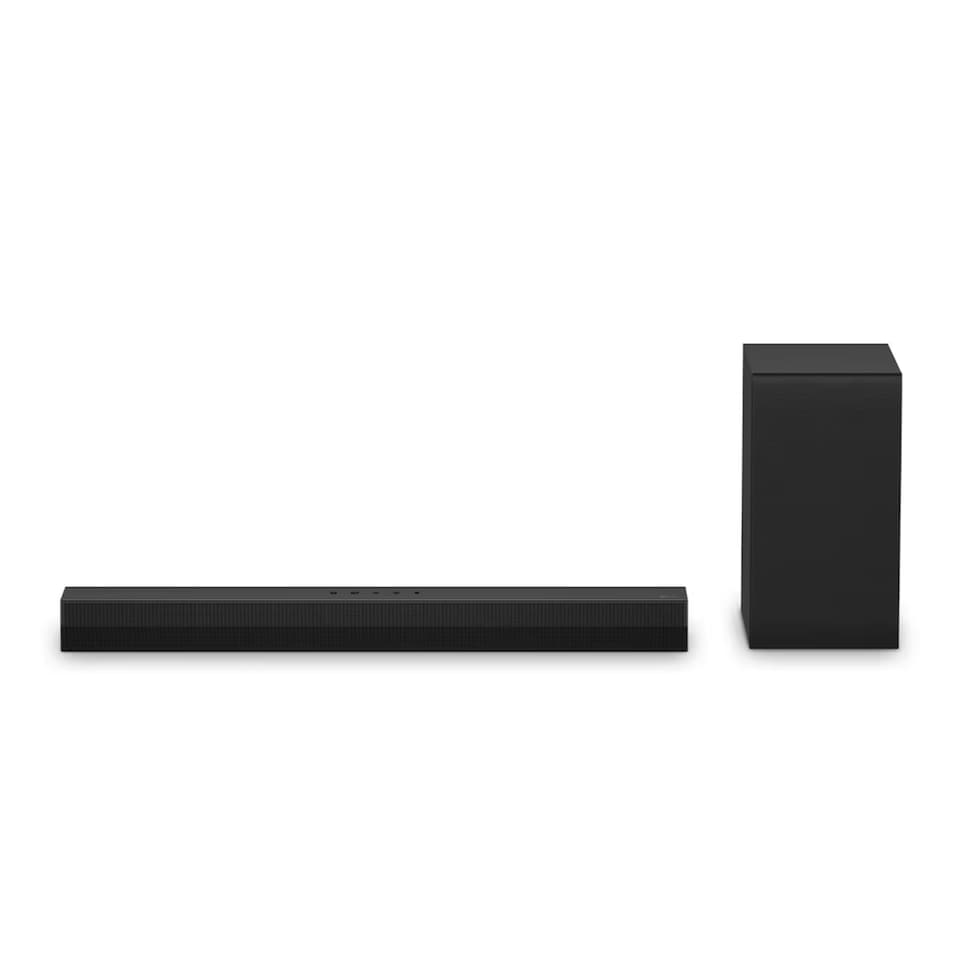 image 1 of LG US40T Black Bluetooth Soundbar with Wireless Subwoofer