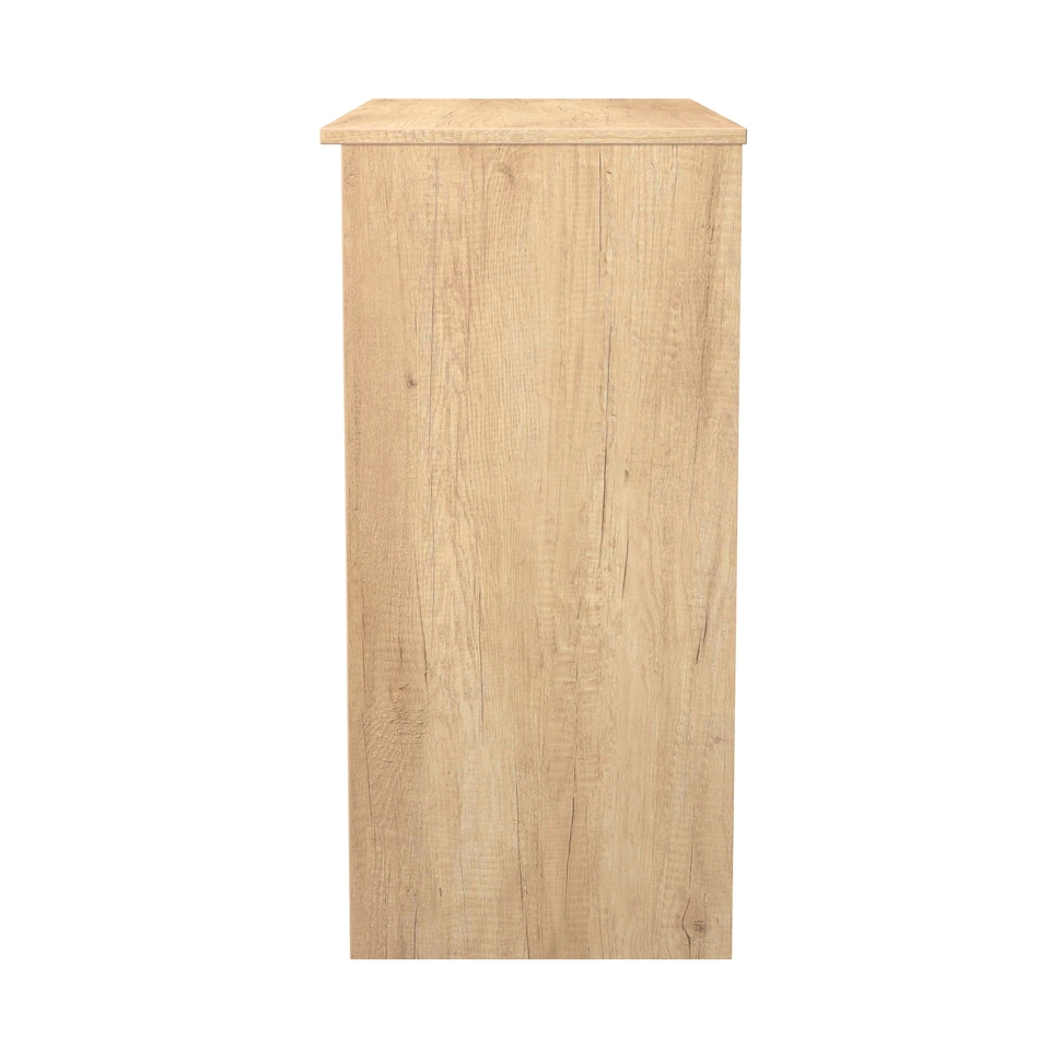 image 1 of Hampshire 3 Drawer Vanity in Nebraska Oak (Ready Assembled) | Brown | Nebraska Oak