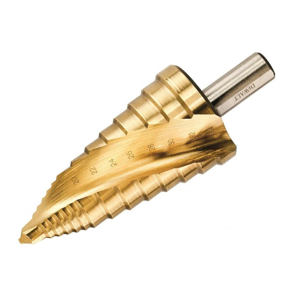 image 1 of Dewalt Power Tools Extreme Step Drill Bit - Multi Colour - 20-34mm