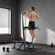 image 2 of HOMCOM Adjustable&Folded Dip Stands Multi-Function Pull-ups Sit-ups Fitness tool