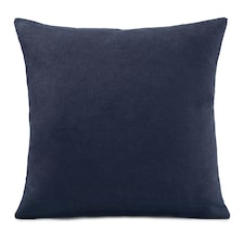Plain Chenille Velvet 45cm x 45cm Navy Cushion Set of 4 | Blue | 45cm x 45cm x 10cm | 4