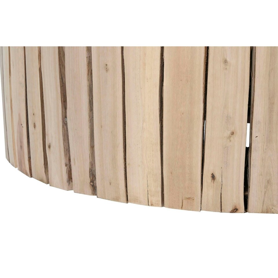 image 1 of Centre Table Home ESPRIT Natural Crystal Eucalyptus wood 90 x 90 x 30 cm