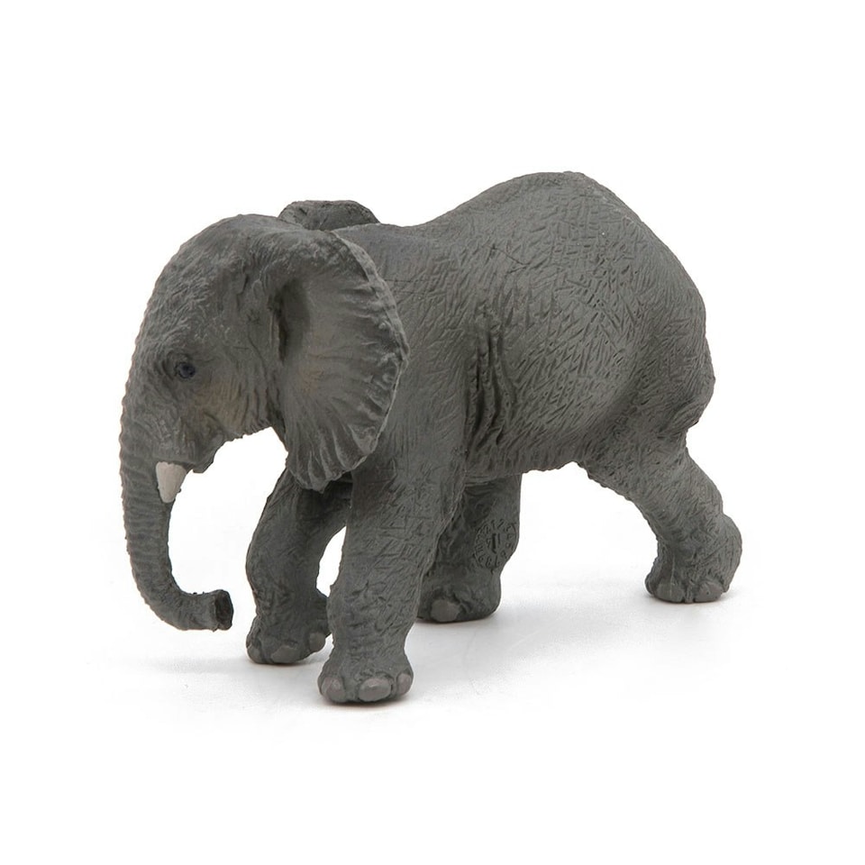 image 1 of PAPO Wild Animal Kingdom Young African Elephant Toy Figure