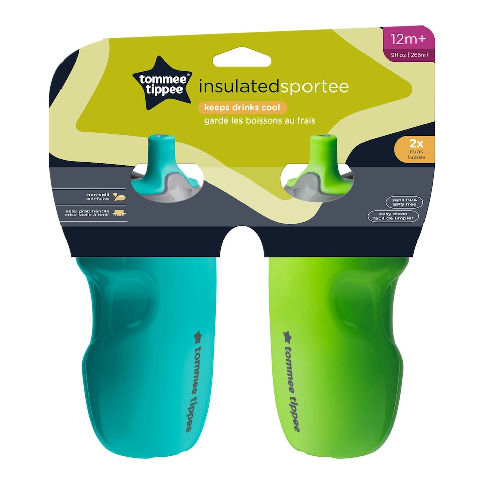 image 1 of Tommee Tippee Insulated Sportee Water Bottle for Toddlers