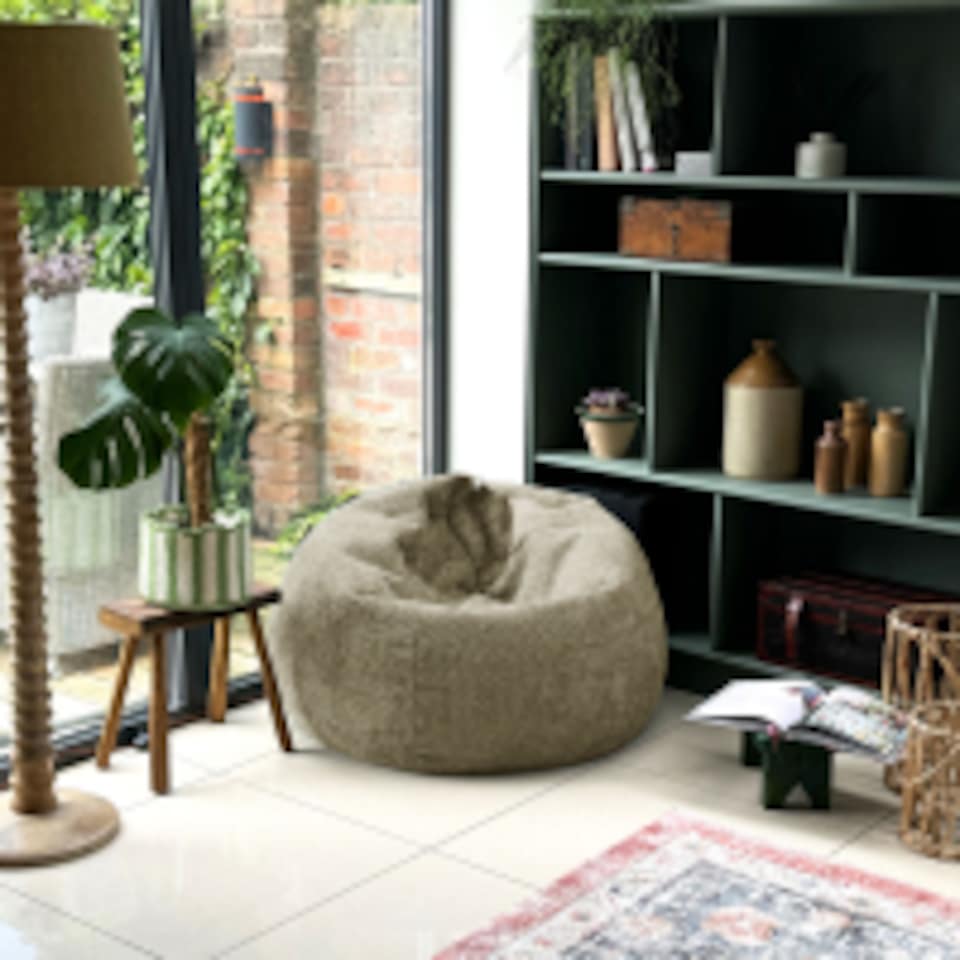 image 1 of rucomfy Slouchbag Bean Bag - Classic Snug Indoor Seat for Adults