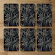 image 4 of Green Palm on Black (Coaster)