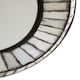 image 4 of Interiors by Premier Oval 3D Mozaic Wall Mirror Black