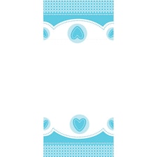 Creative Party Sweet Baby Elephant Tablecover - Blue - One Size