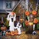 image 9 of HOMCOM 6FT 1.8m LED Halloween Inflatable Decoration Floating Ghost Pumpkin Party Outdoors Yard Lawn