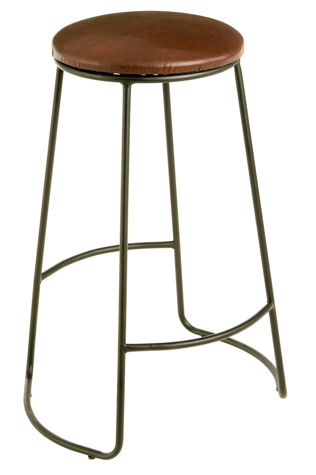 image 1 of Interiors By Premier Sleek Stool, Durable Design Counter Stool For Kitchen, Comfortable  Metal Counter Stool For Breakfast