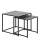 image 1 of Seaford Nest of Tables in Ash Black