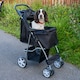 image 5 of Pet Stroller with Rain Cover – Black One Size
