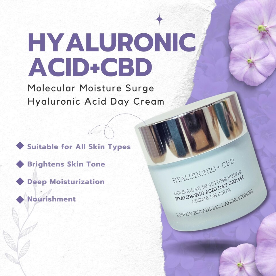 image 1 of HA & CBD Day Cream 50ml (Anti-Aging)