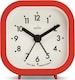 image 3 of Acctim Robyn Mini Bedside Alarm Clock | Red | Jam
