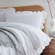 image 3 of Appletree Cassia Frill Duvet Cover Set White
