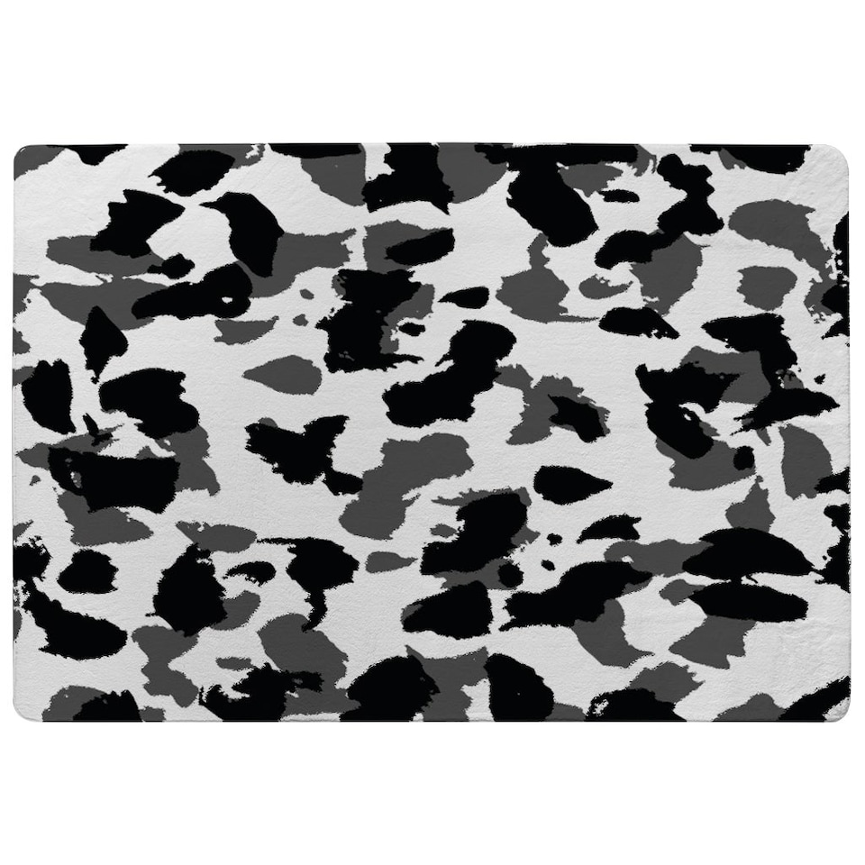 image 1 of Animal Print (Rug) | Black | S